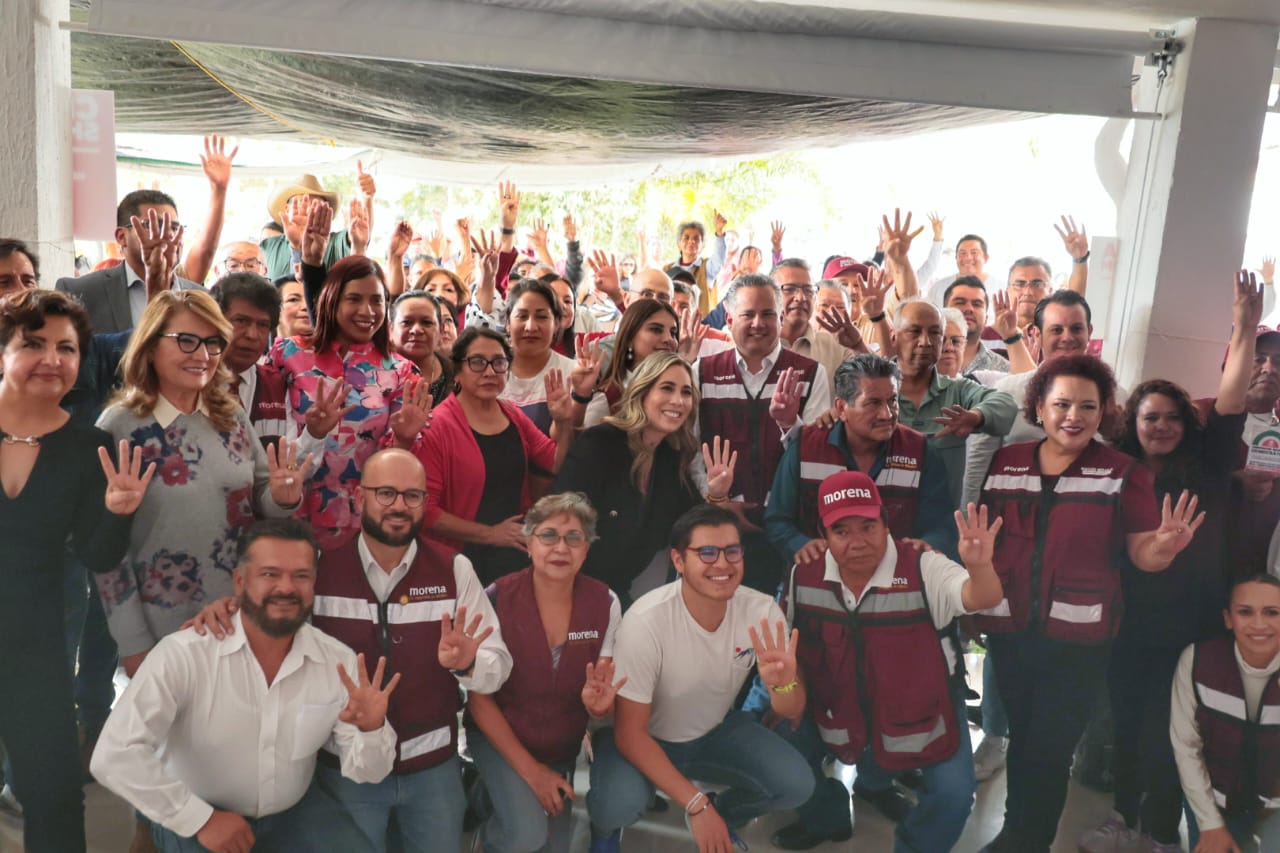 MORENA movimiento en crecimiento en Querétaro.