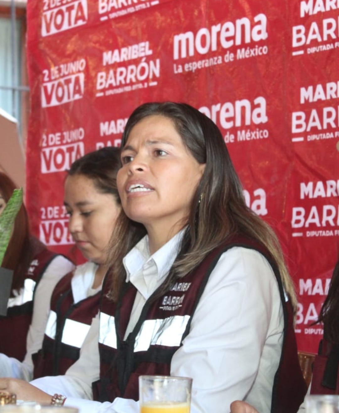 No reelección, nueva Ley de Aguas y más derechos a la mujer. Maribel Barron.